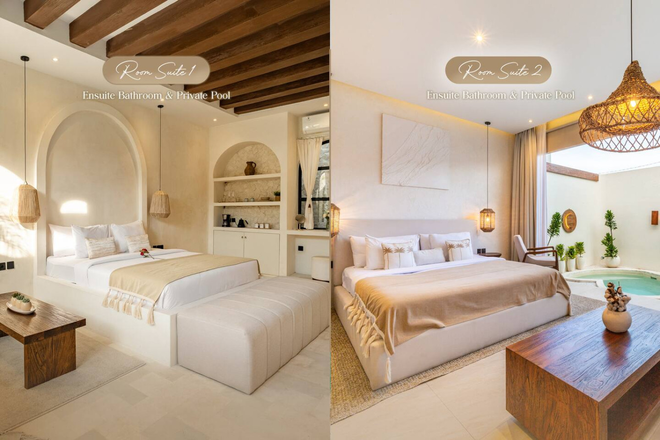 Orivista Romantic 2 Private Suites + Pools Villa — private pool villa in Mengwi, Bali