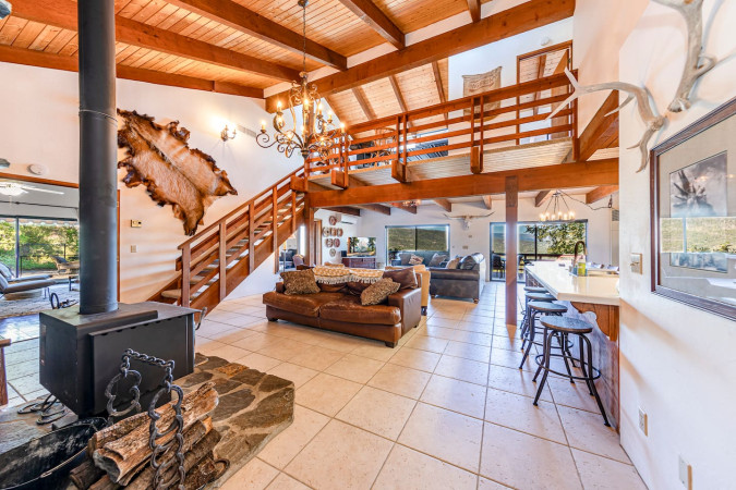 House in the Clouds, by Yosemite and Bass Lake