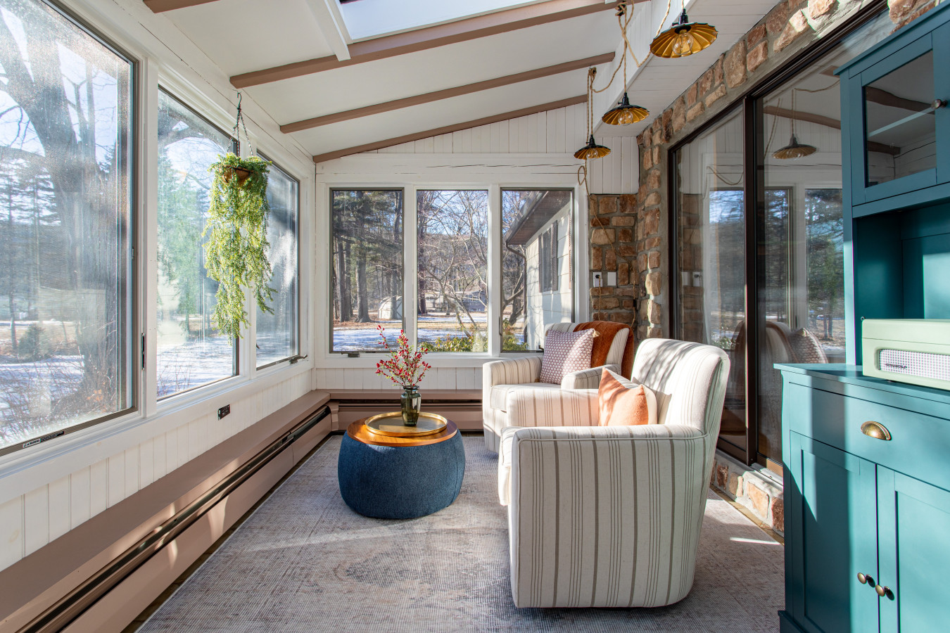 Relax and enjoy a cup of coffee in the morning