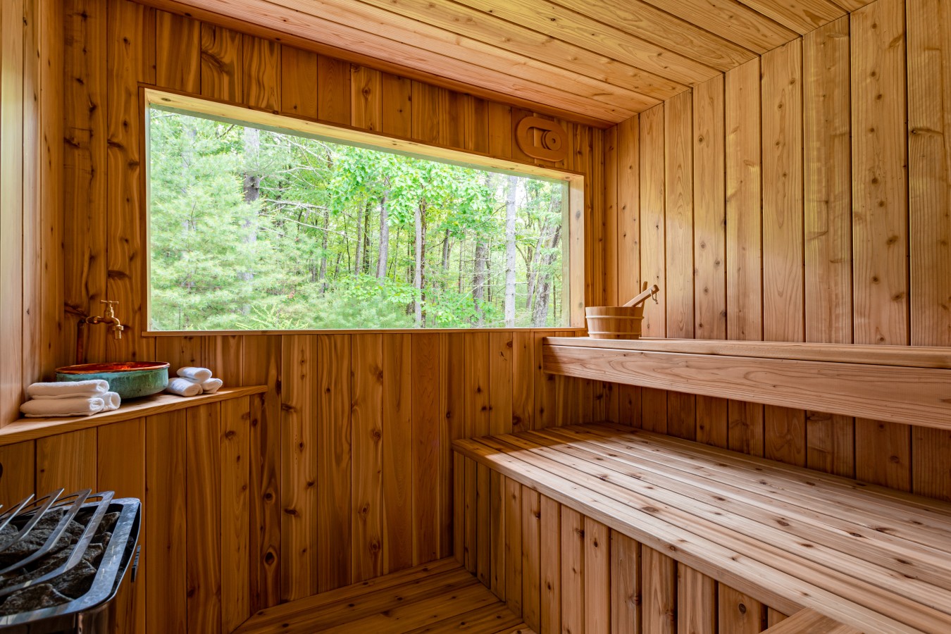 Sauna sessions with a view worth slowing down for