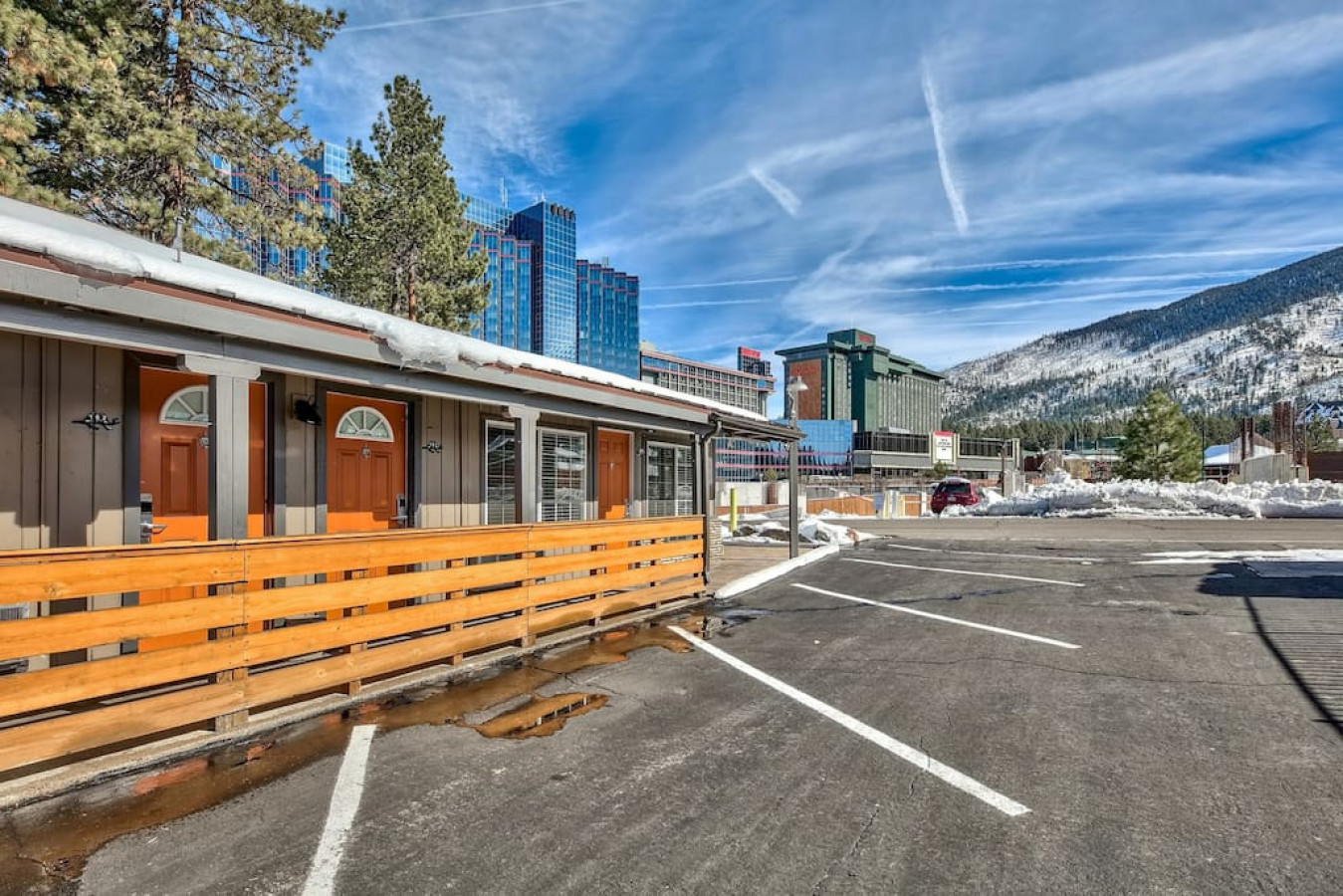 Parking space of the property