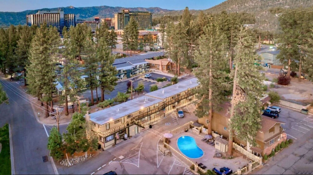 Bird's eye view of the property