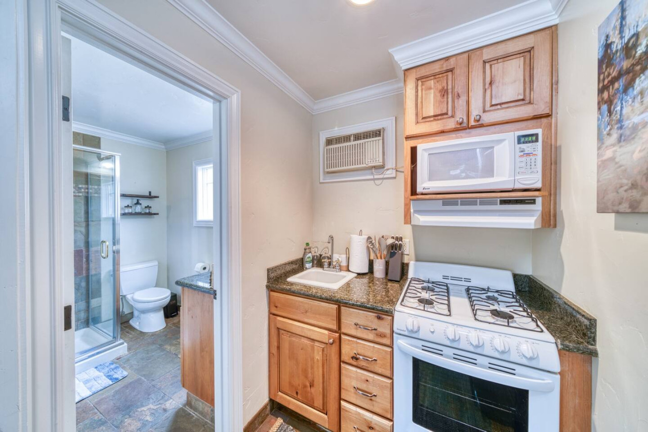 Kitchenette stocked with everything you'll need!