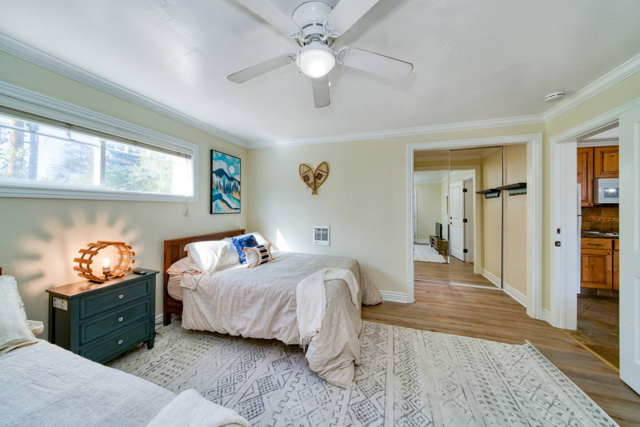 Bedroom #2 with 2 full beds and it's own full bathroom.