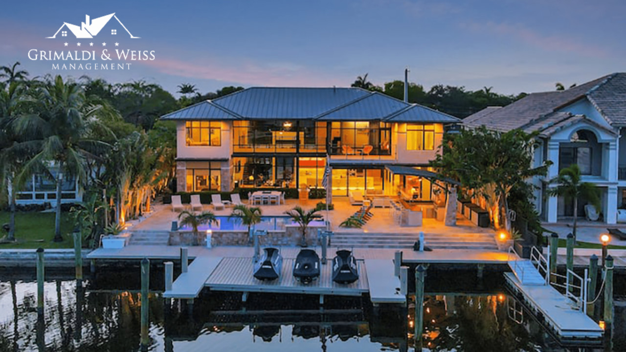 Luxurious Waterfront Oasis With Heated Pool And Dock - Stunning Escape - The Bahamas