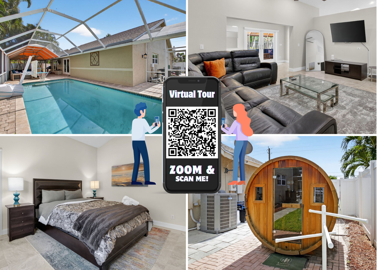 Heated Pool And Private Sauna - Spacious Family Oasis - Boca Raton, FL
