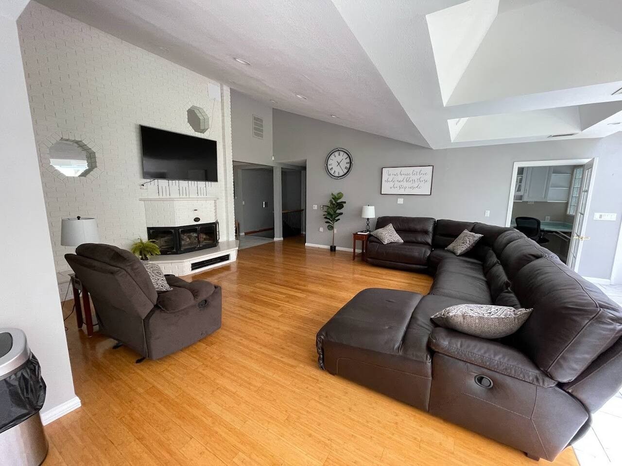 The main living room