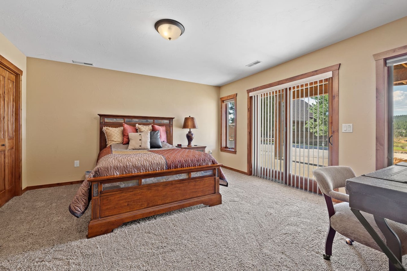 Lower Level Walkout Primary Bedroom with Ensuite Bath