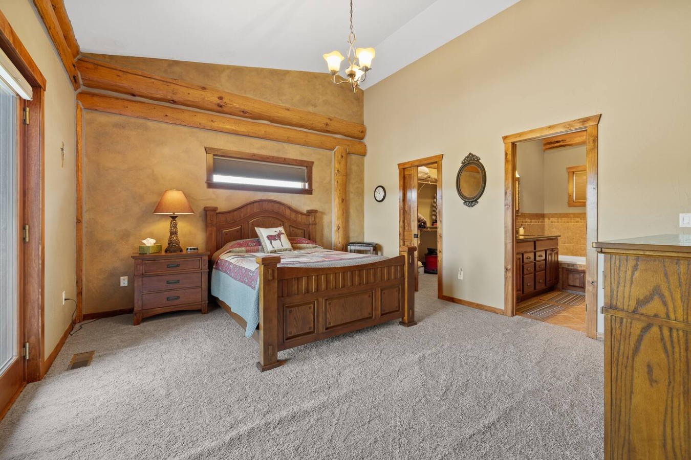 Main level Primary Bedroom with Ensuite Full Bath