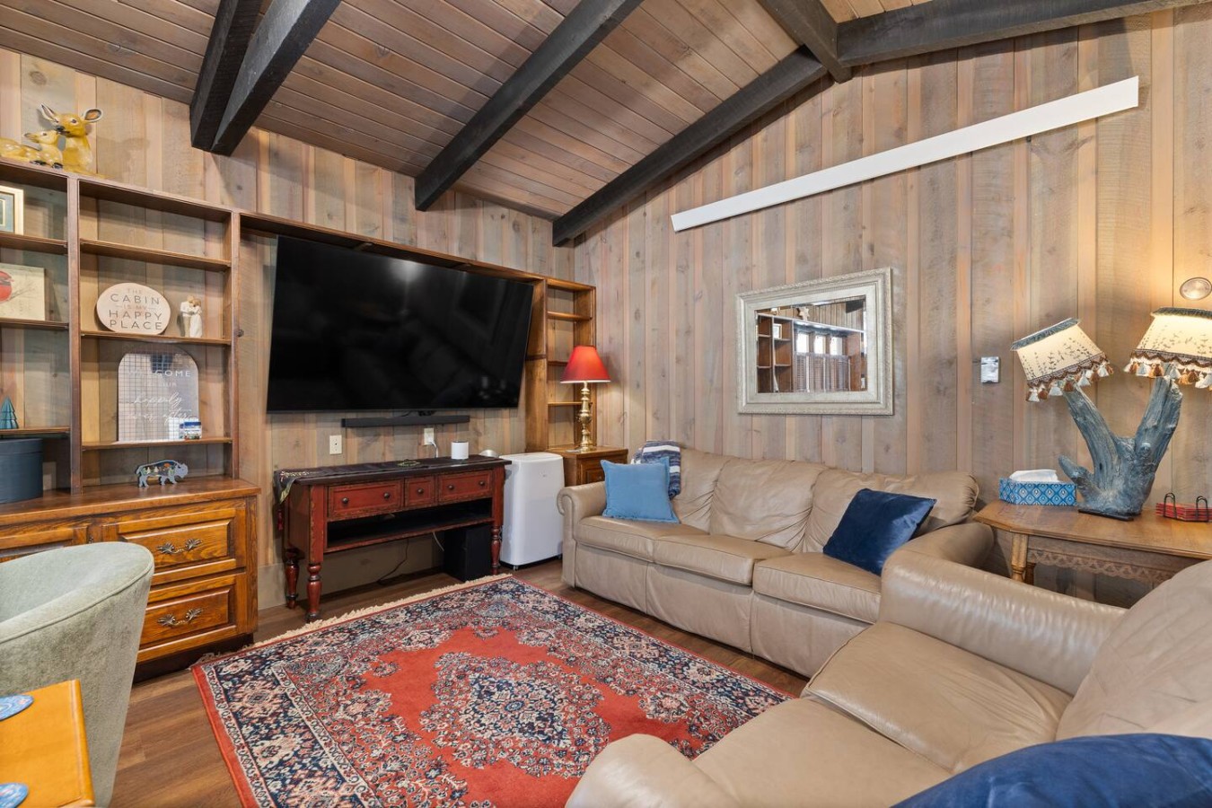 Creekside Retreat | Fireplace + Gameroom — photo 29