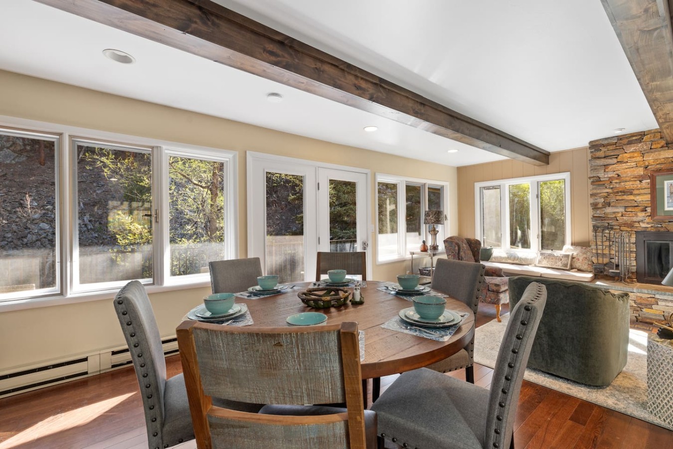 Creekside Retreat | Fireplace + Gameroom — photo 3