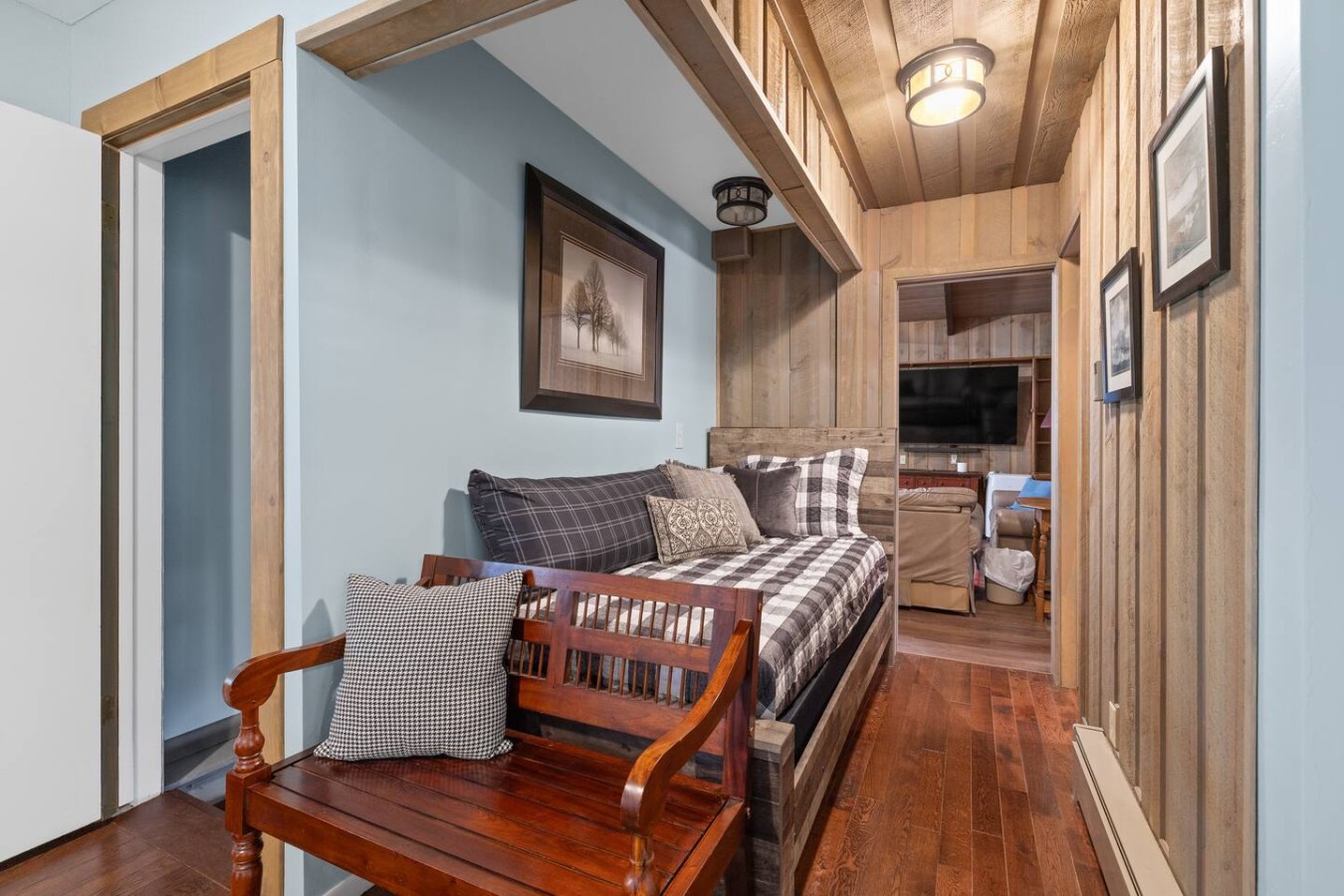 Creekside Retreat | Fireplace + Gameroom — photo 24