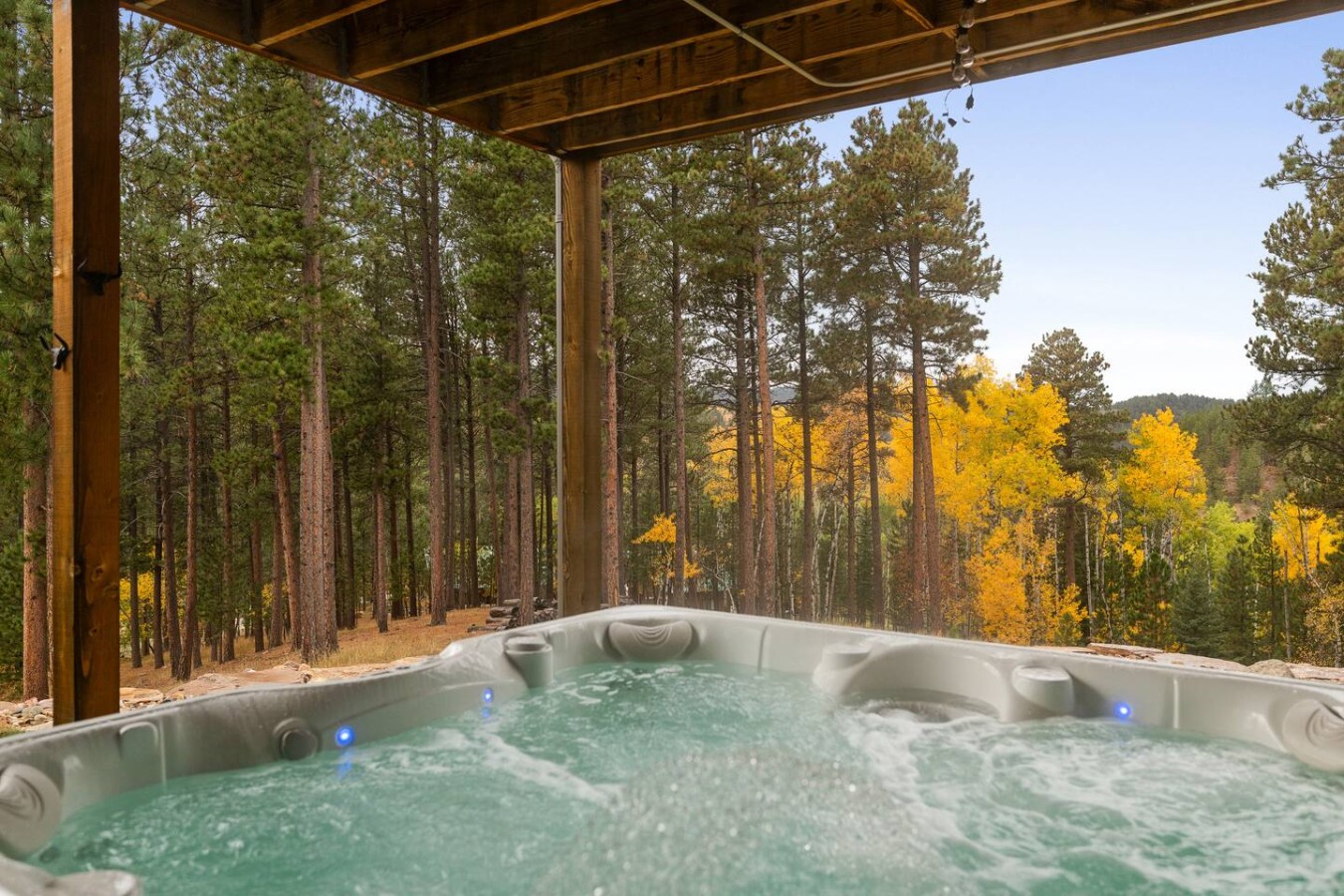 Private: 10 Beds, Hot Tub & Forest Views Near Lead — photo 63