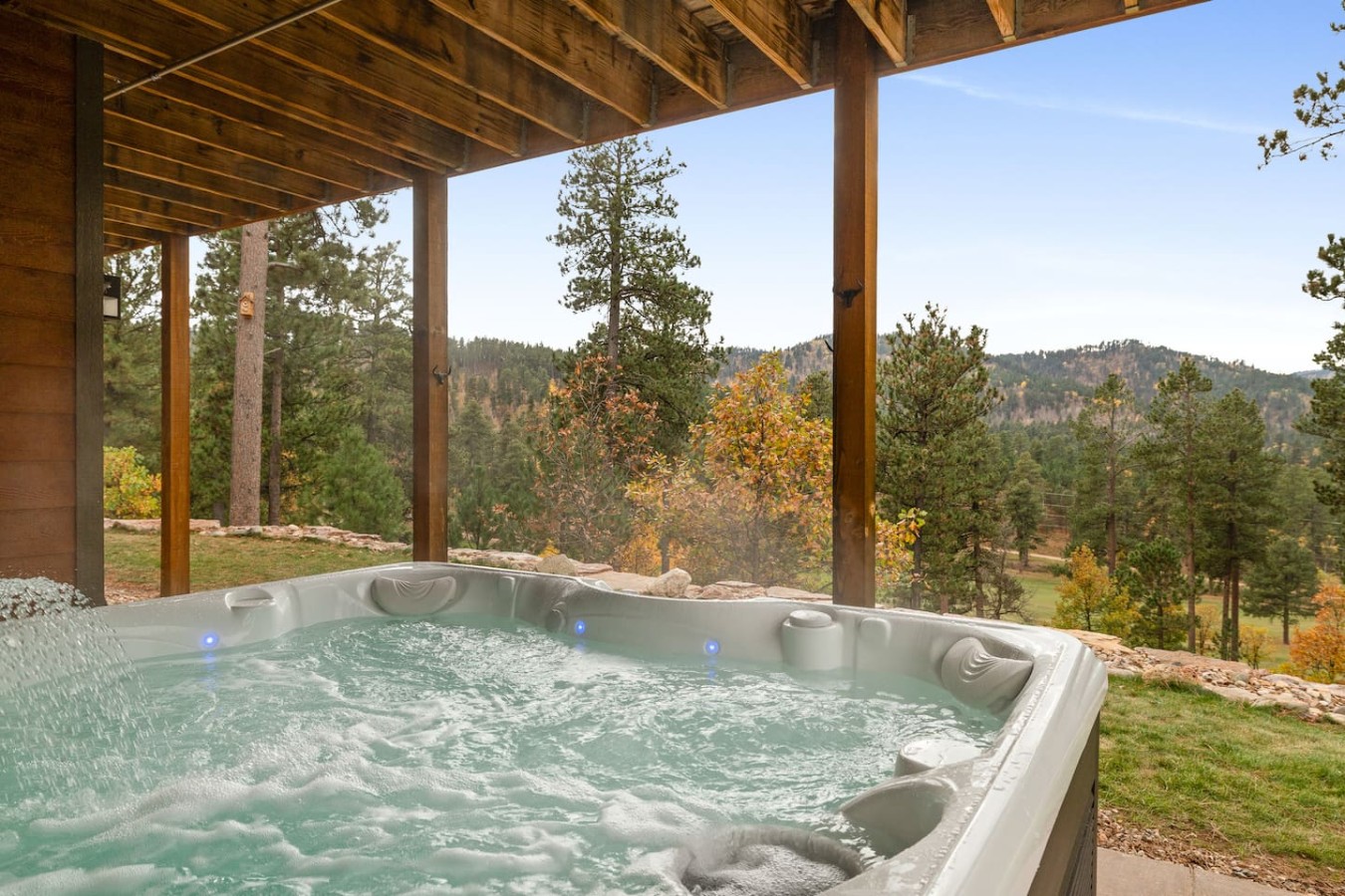 Private: 10 Beds, Hot Tub & Forest Views Near Lead — photo 96
