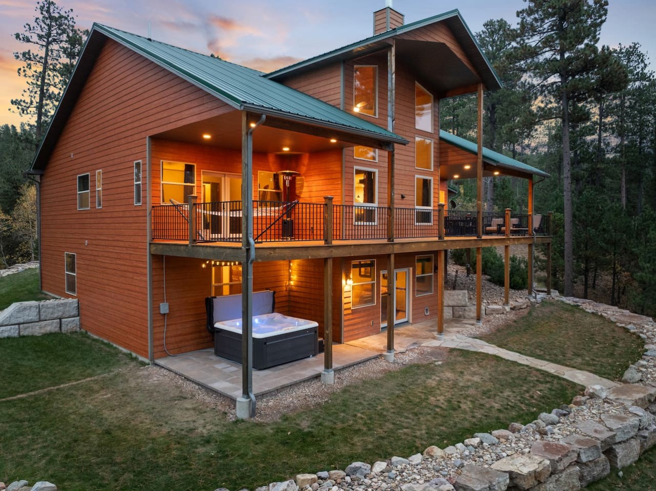 Private: 10 Beds, Hot Tub & Forest Views Near Lead — photo 90