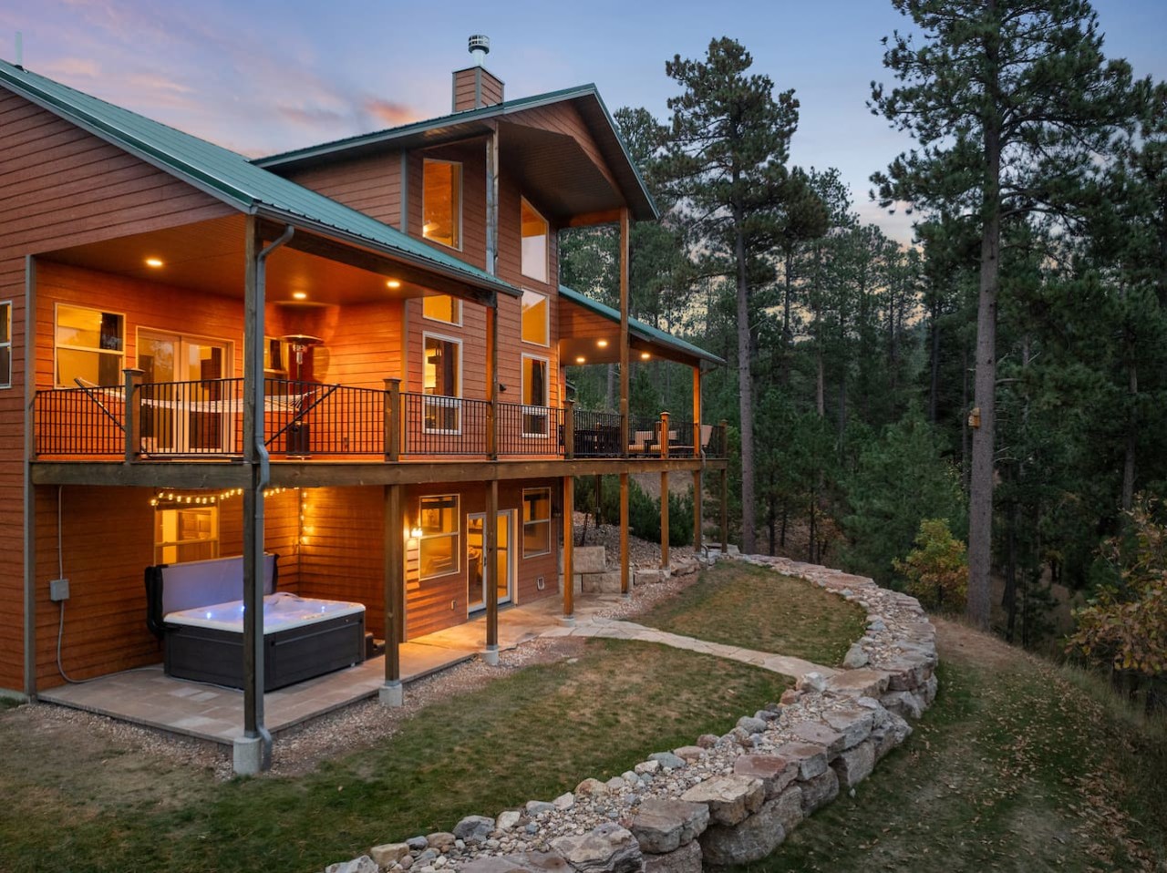 Private: 10 Beds, Hot Tub & Forest Views Near Lead — photo 73