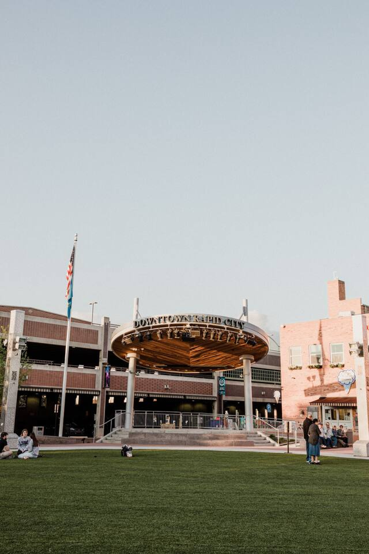 Main Street Square, just a 10 minute walk from our place!
