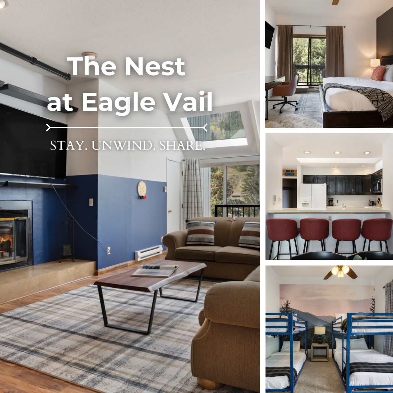 The Nest at Eagle Vail |Near Beaver Creek Shuttle