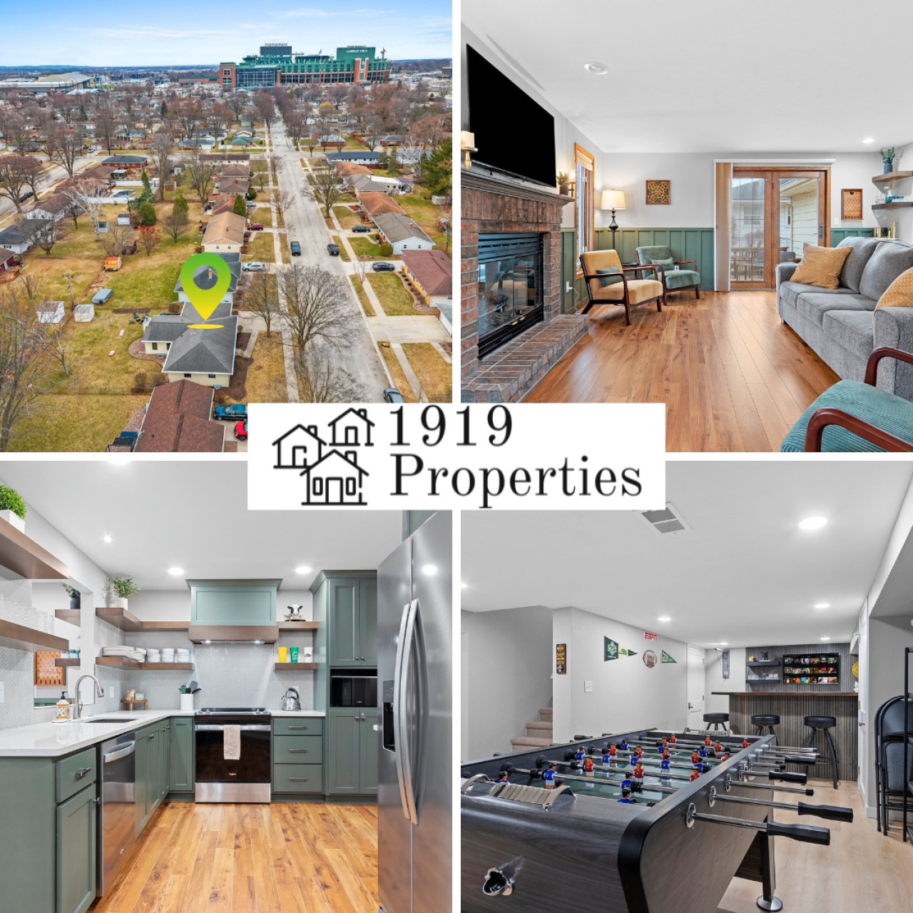 Charming Retreat With Game Room And Spacious Living Areas - Cozy Haven - Green Bay, WI