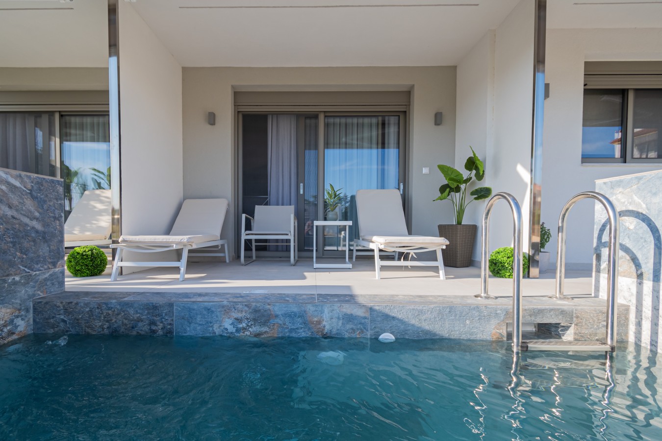 Aria Prive Pool Villa Left - Portaria Beach rental in Nea Moudania