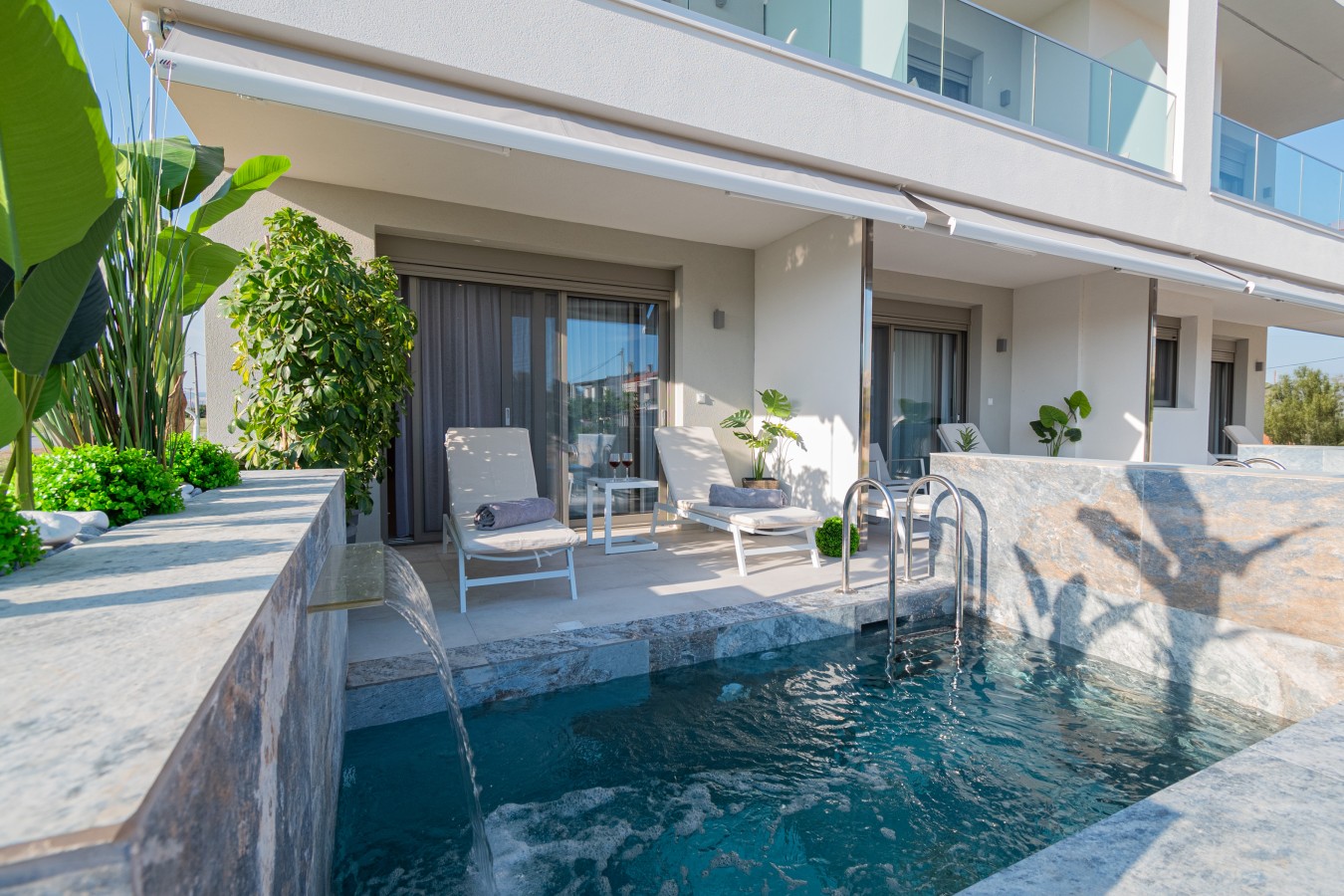 Aria Prive Pool Villa Right - Portaria Beach rental in Nea Moudania