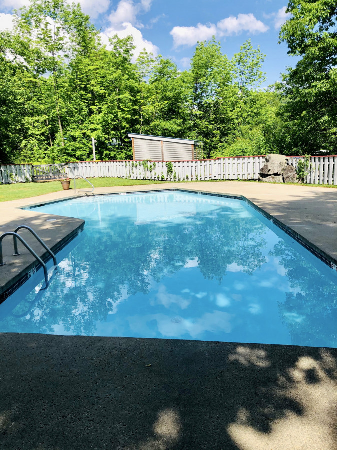 Seasonal outdoor pool