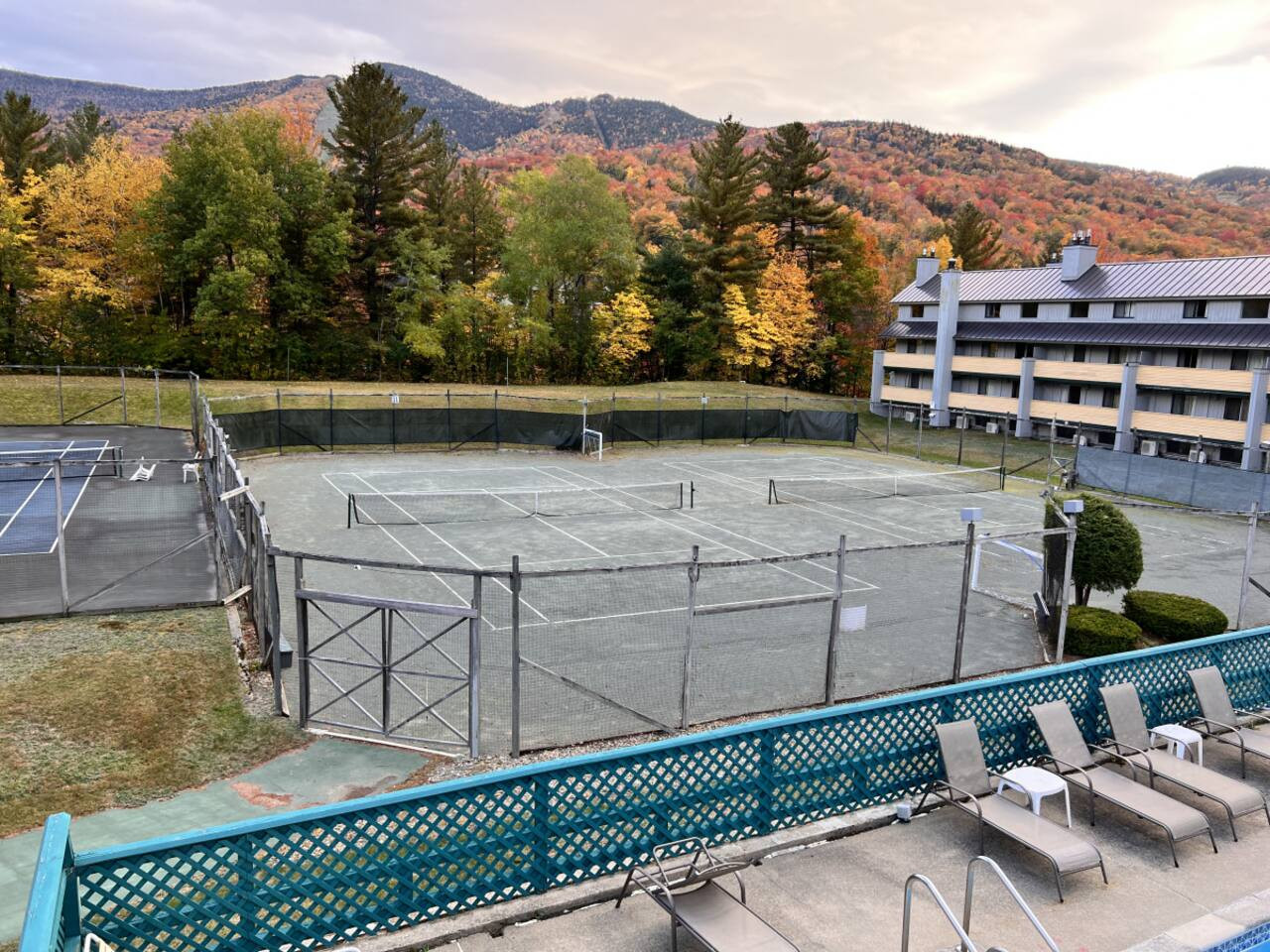 Village tennis courts