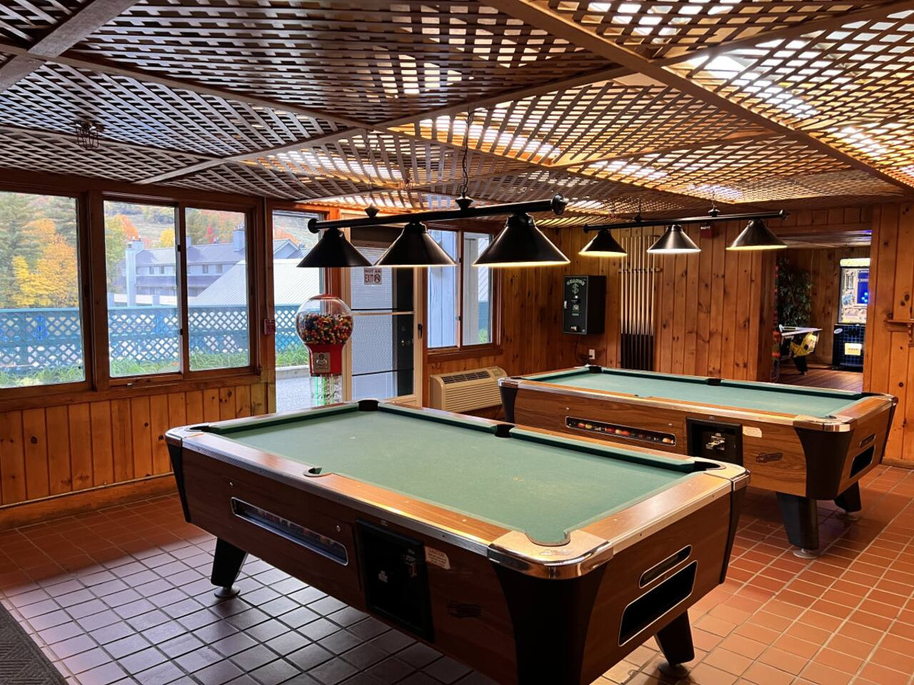 Village billiards game room