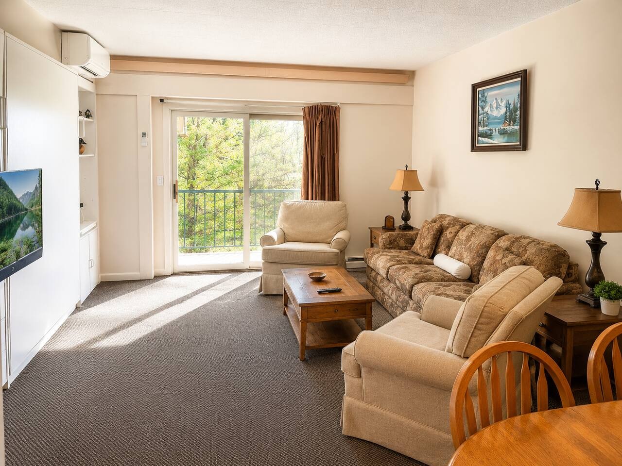 1BR Condo | Sleeps 6 | Wooded Views