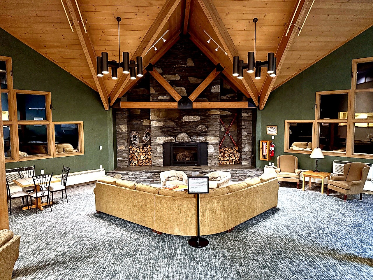Great Room with fireplace