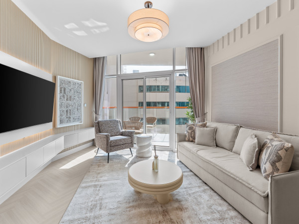 Cozy Retreat 1Bedroom on the Business Bay Canal by Suiteable Interiors