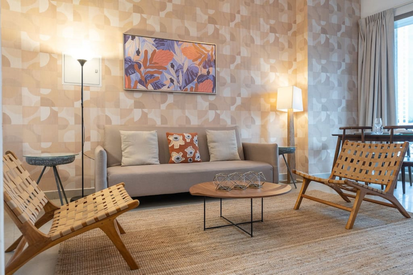 Apartment in Marina with Vibrant Pop Art Accents