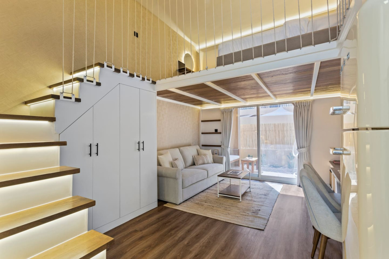 The Sardinian Style Loft in JVC