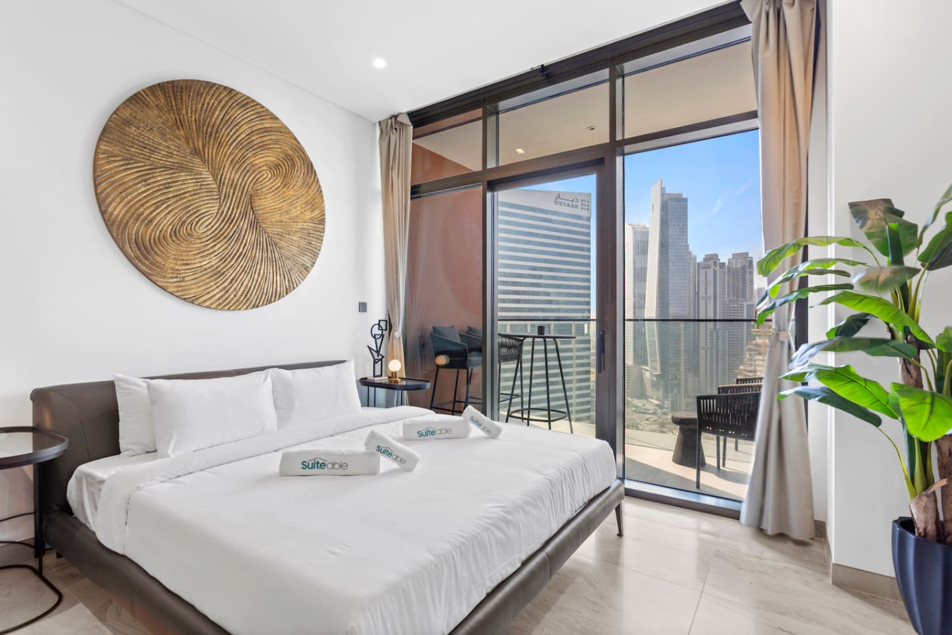 Designer Studio w/ Burj Khalifa view in Peninsula