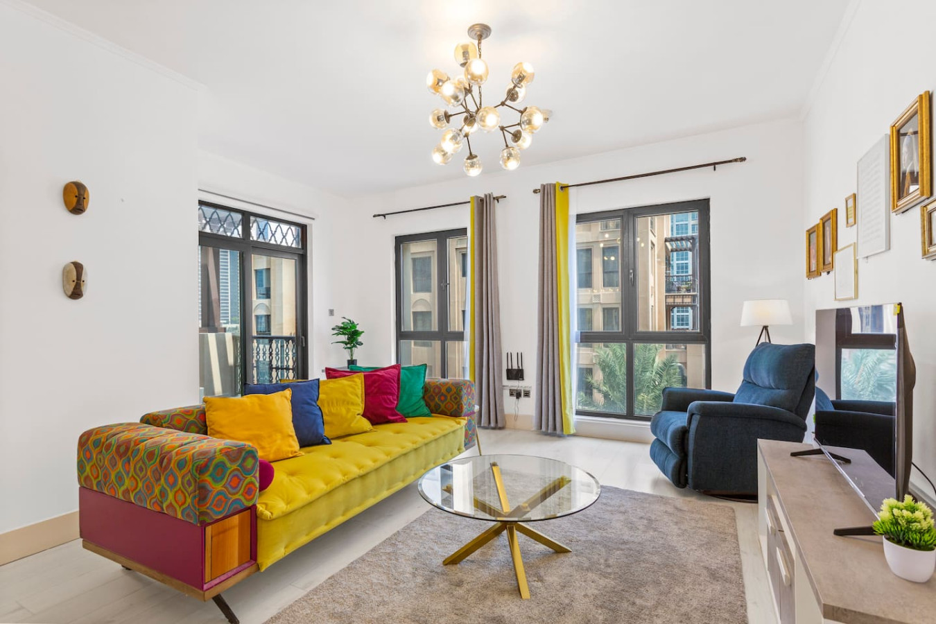 Spacious 1Bedroom w/ Burj Khalifa View in  Kamoon