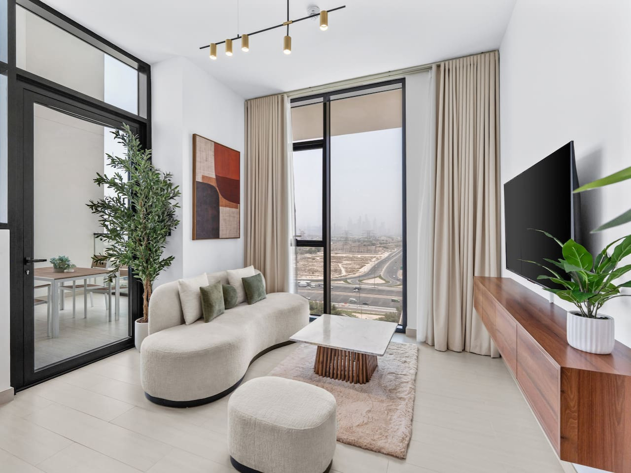 Upscale 2Bedroom w/ Private Balcony Pool in JVC