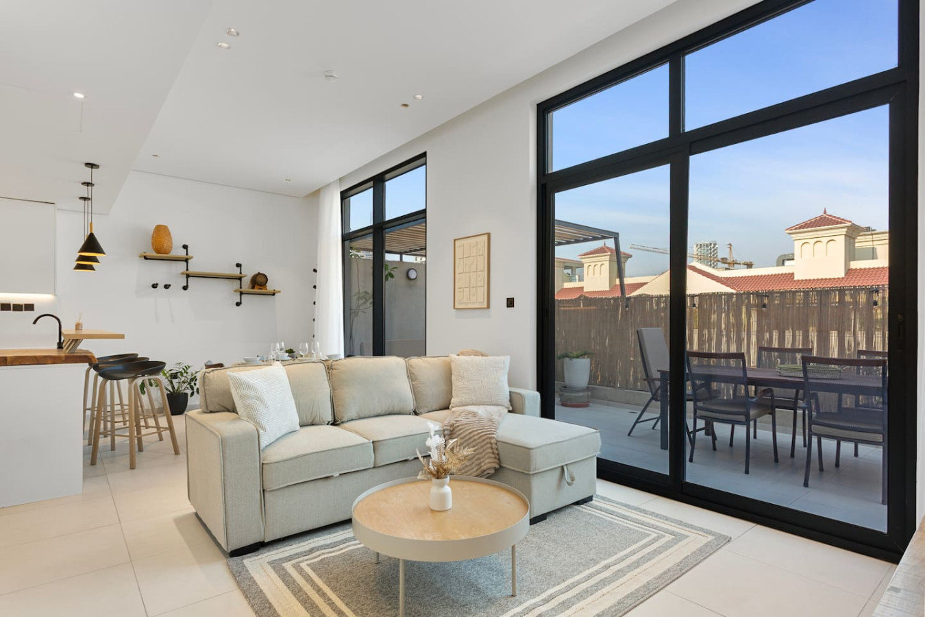 Urban Chic 1 Bedroom w/ big Balcony Kitchen in JVC