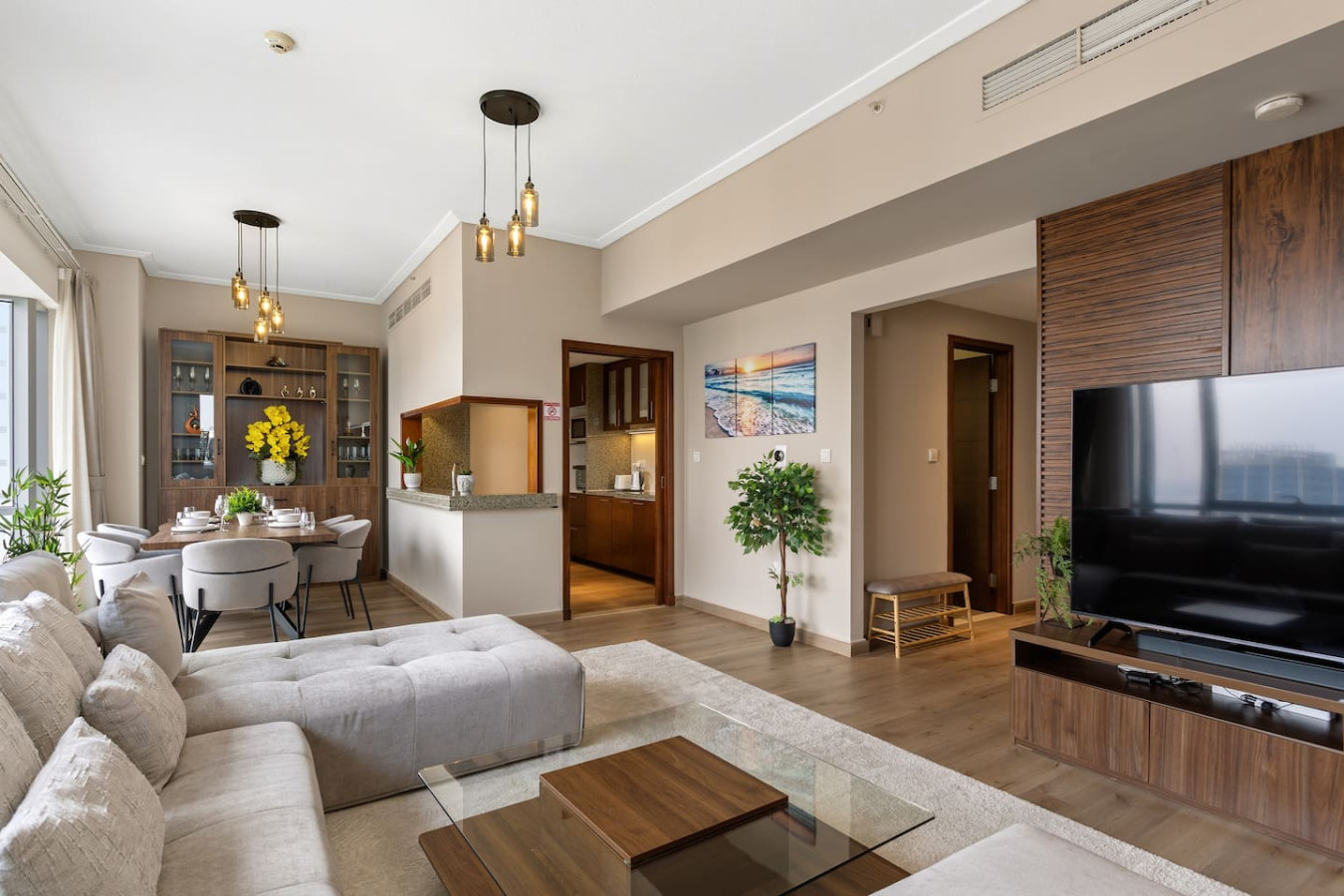 Relaxing 1bedroom mins drive to Burj Khalifa