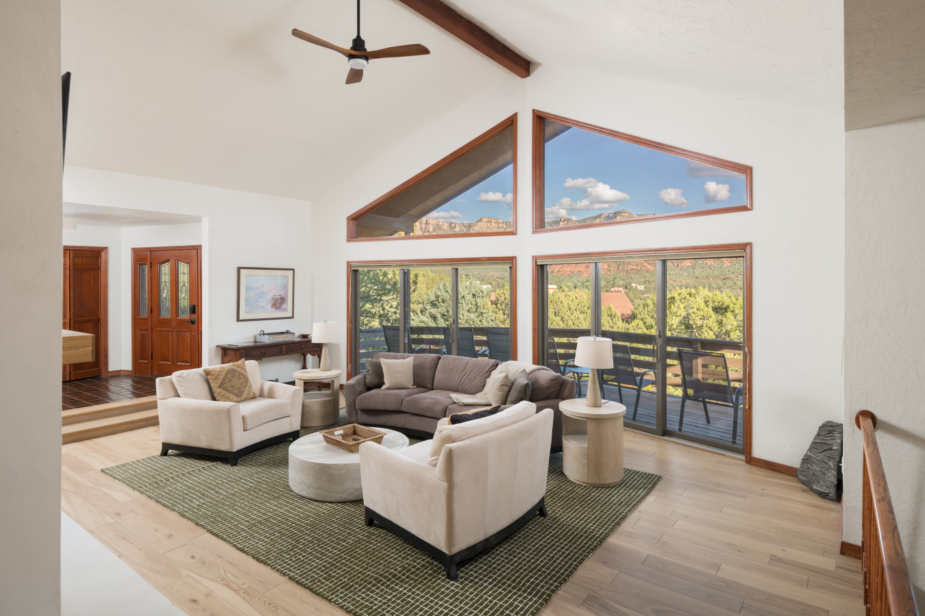 Red Rock Vista | Incredible Views, Hot Tub, Pool Table, Decks, Trail 9