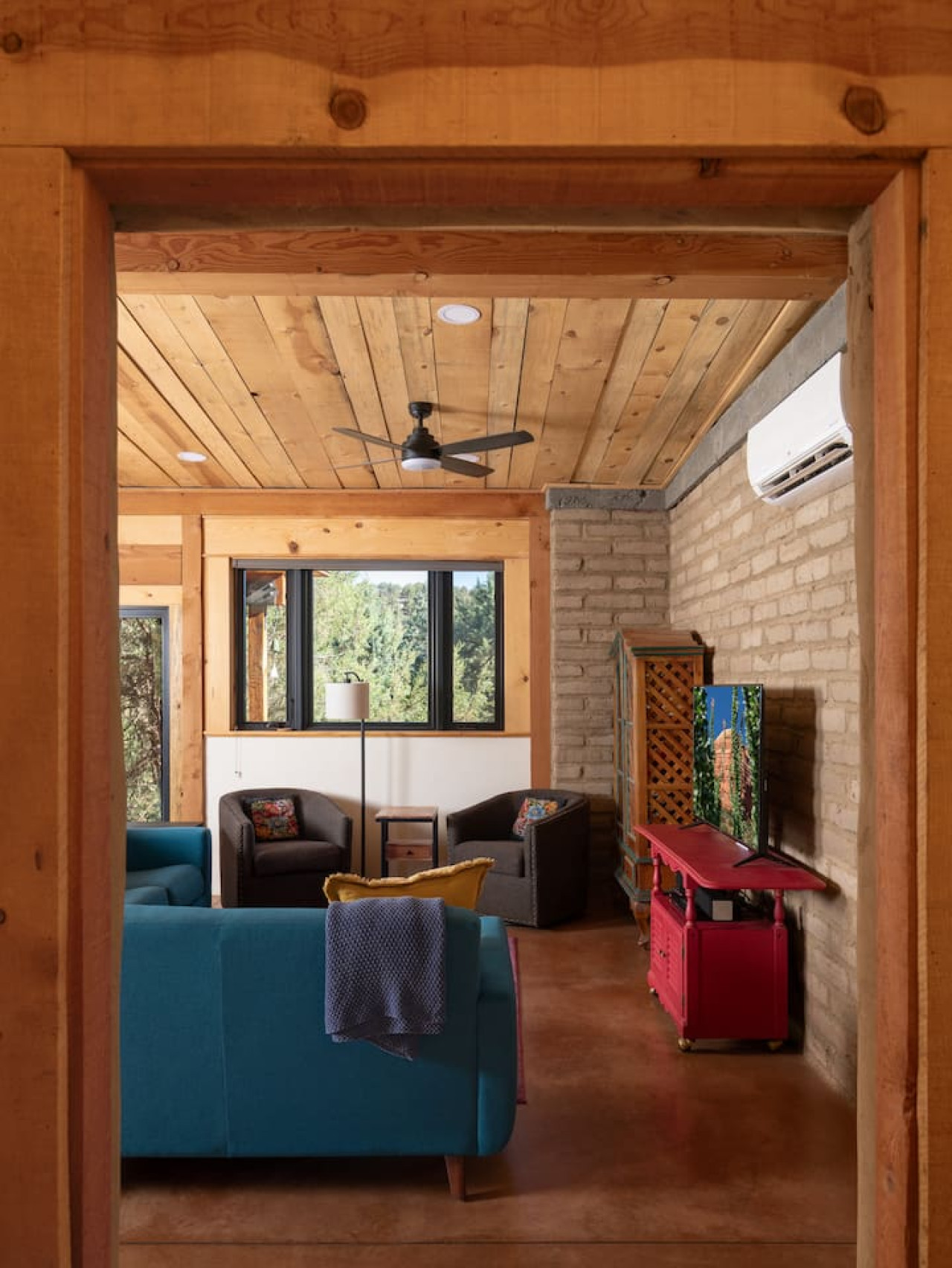 Handcrafted Adobe Home | Firepit, Cathedral Views 10