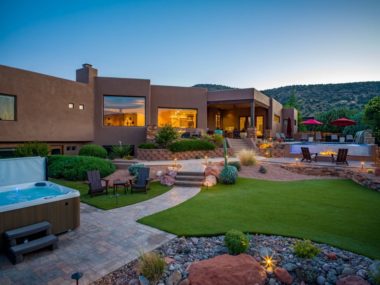 Featured Property Sun-Up Sedona Paradise, Heated Infinity Pool & Spa