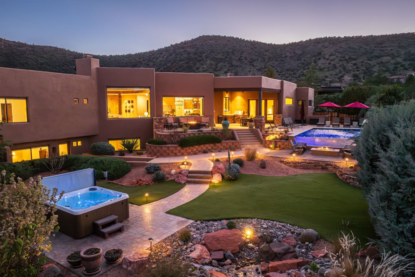 Featured Property Sun-Up Sedona Paradise, Heated Infinity Pool & Spa