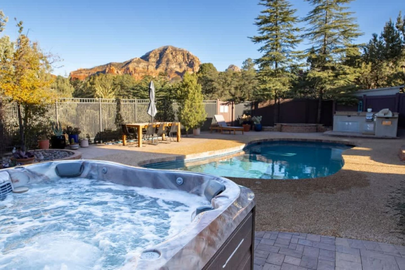 Peaceful Pool & Tub Bliss | Majestic Views 5