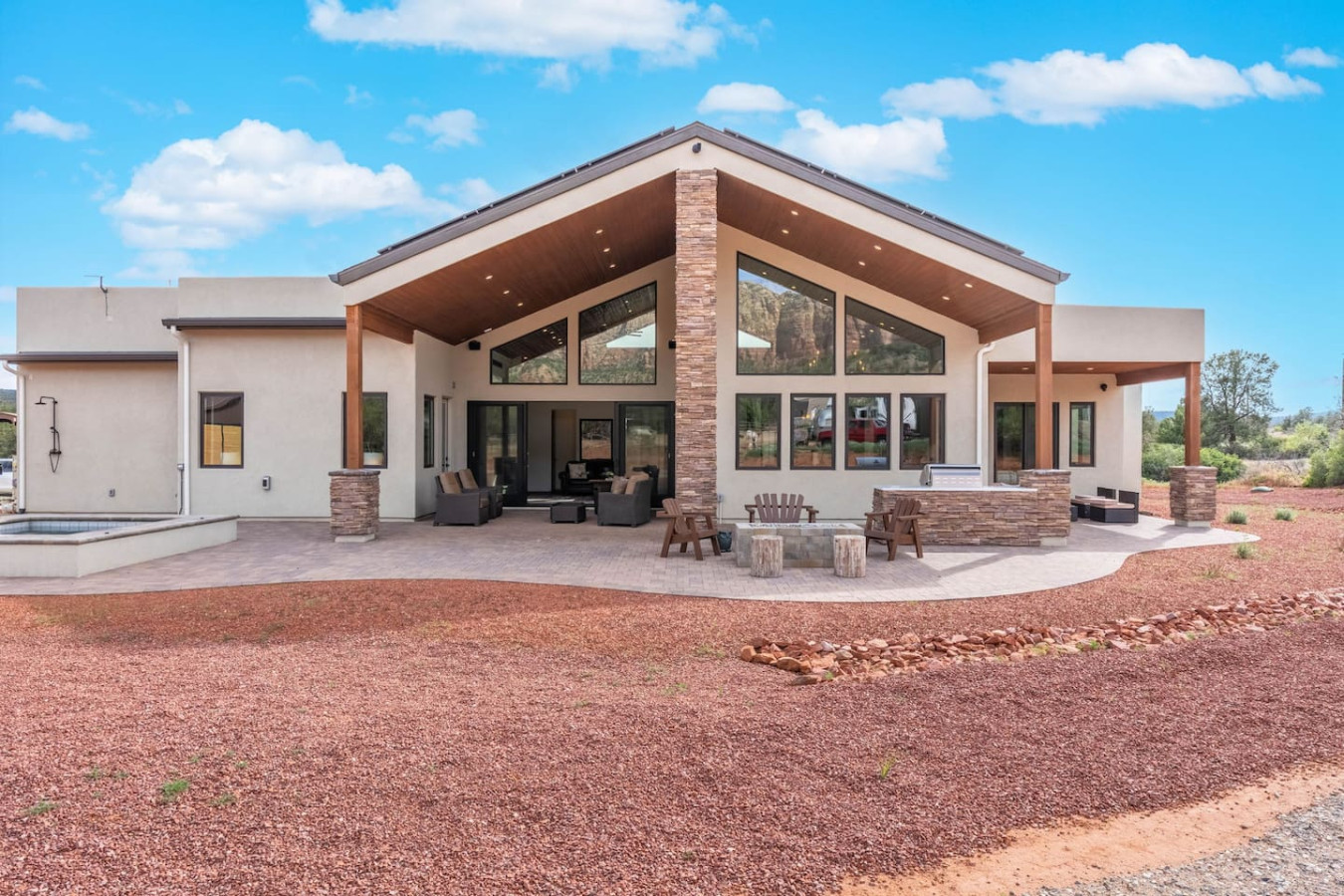 Modern Ranch Escape w/ Hot Tub, Views, Large Patio