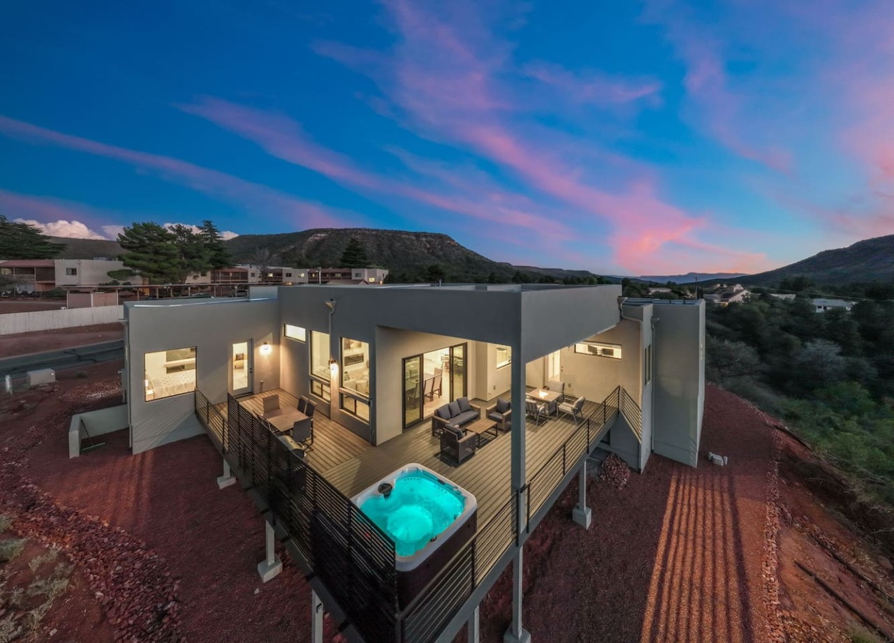 Cathedral House | Hot Tub, Fire Pit, Deck, Views 2
