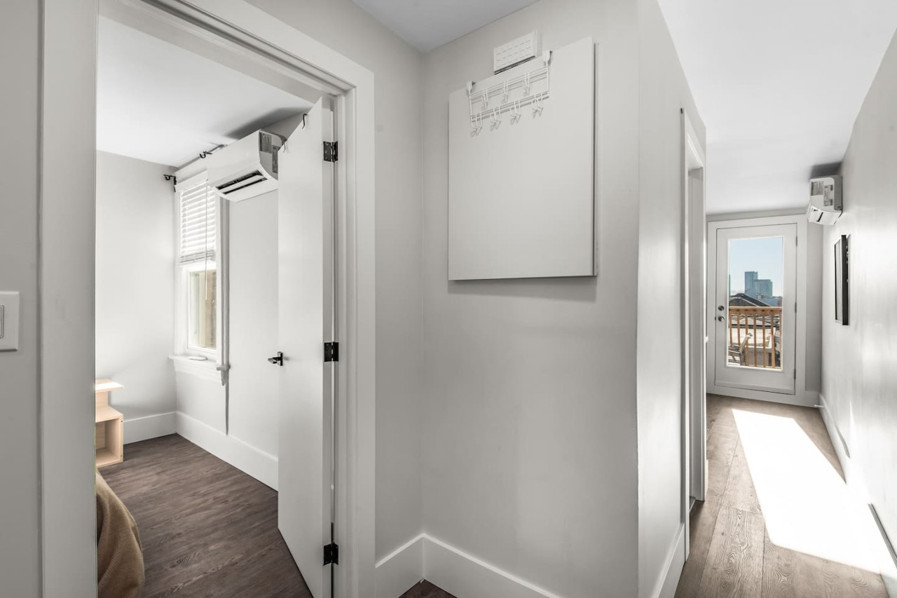 Upon entering, you find a space that feels both luxurious and cozy, perfect for unwinding after a long day.