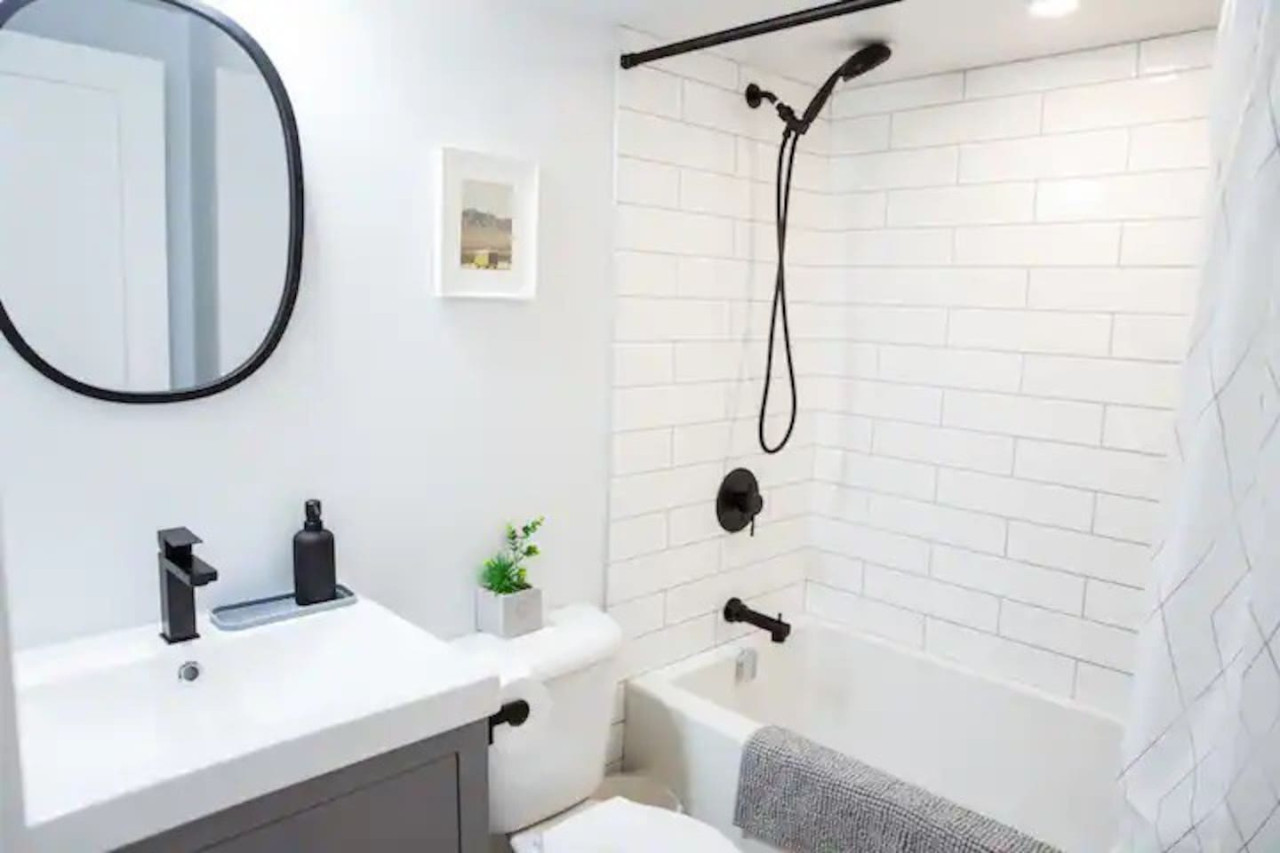The bathroom is a private sanctuary, with a layout and features that make it the perfect place to rejuvenate.