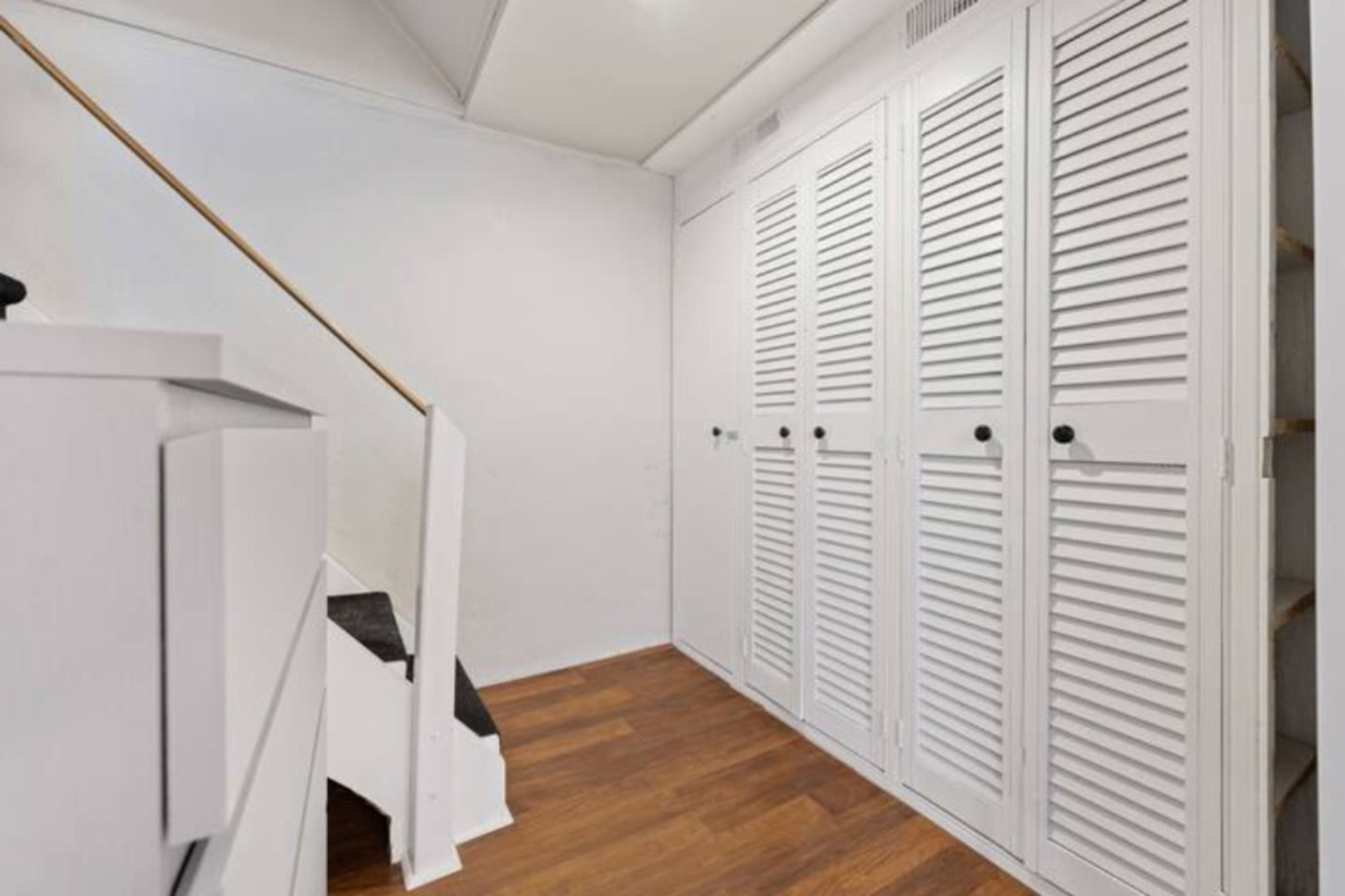 Generously-sized closet space, offering plenty of room to store your belongings, keeping the bedroom clutter-free.
