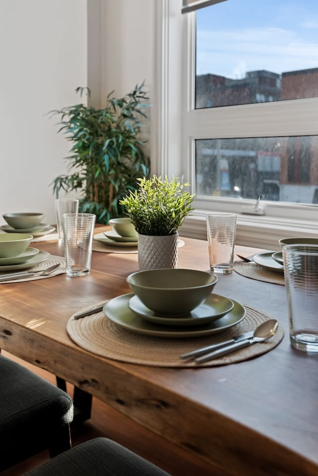 As you take your seat, the dining room's sophisticated design sets the stage for memorable meals and conversations.