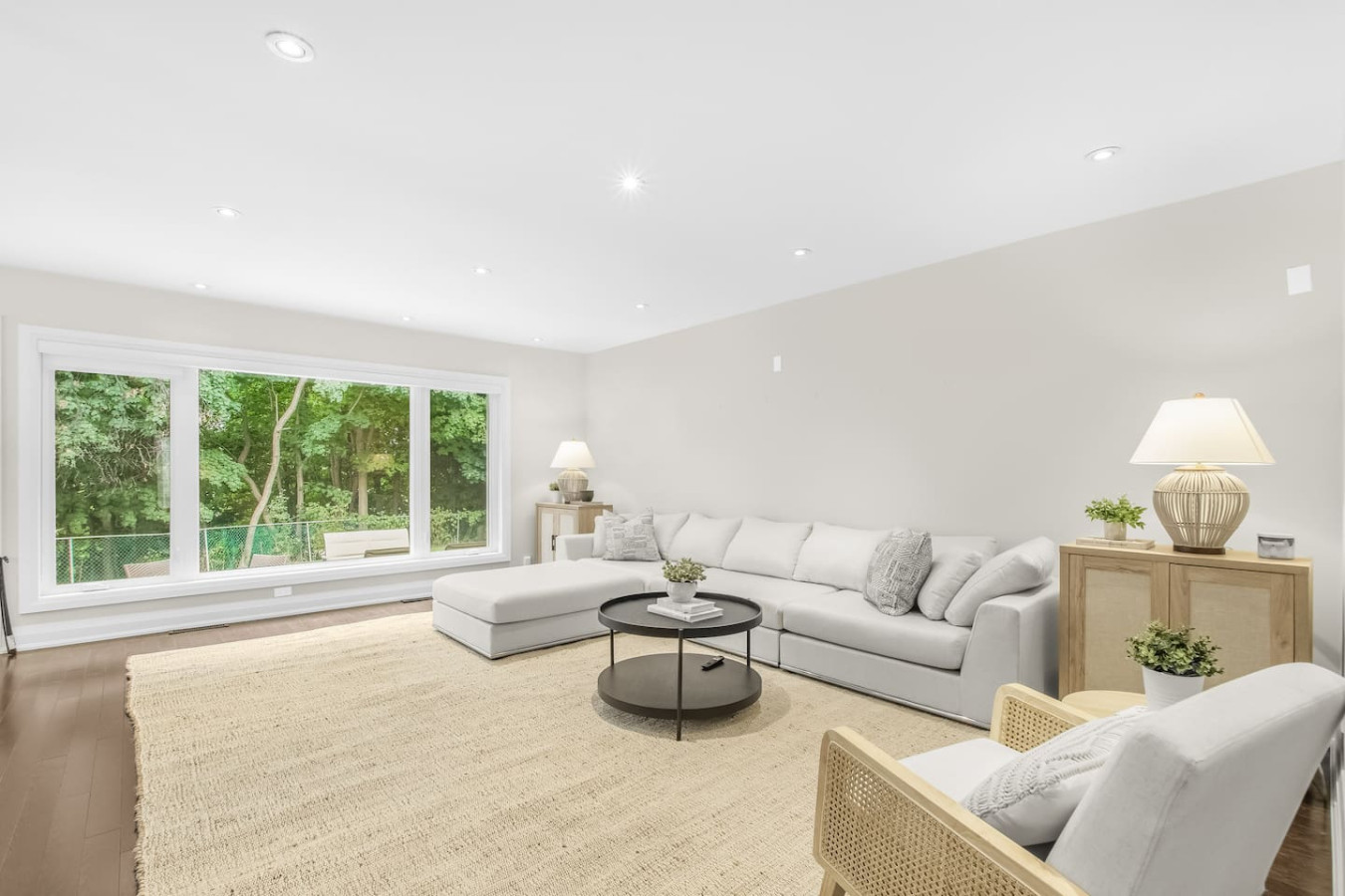 Spacious living area